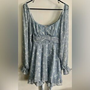 Floral Long Sleeve Dress